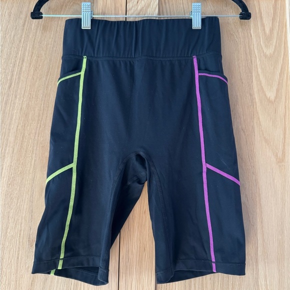 ALL ACCESS Black Activewear Shorts - Picture 1 of 2